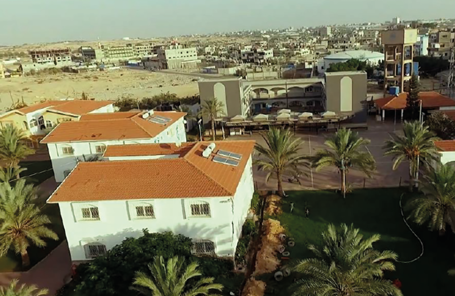 Vom SOS-Kinderdorf in Rafah sind nur noch Ruinen übrig. Vom SOS-Kinderdorf in Rafah sind nur noch Ruinen übrig.