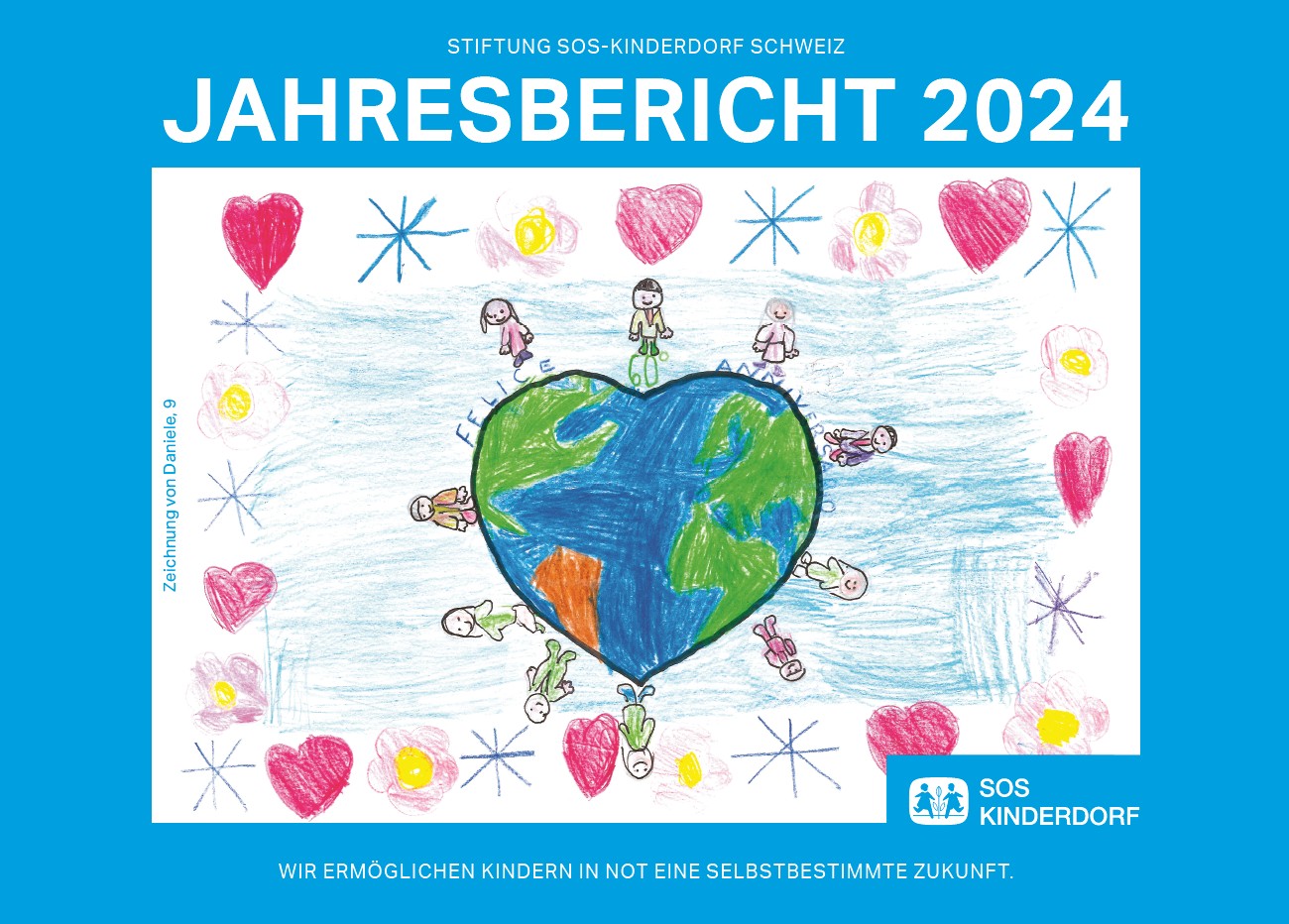 Das Cover unseres Jahresberichts 2024. Das Cover unseres Jahresberichts 2024.