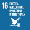 SDG 16: Frieden, Gerechtigkeit und starke Institutionen