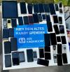 Eine der Handysammlungen am Tag der guten Tat.