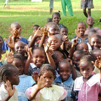 Glückliche Kinder im SOS-Kinderdorf
