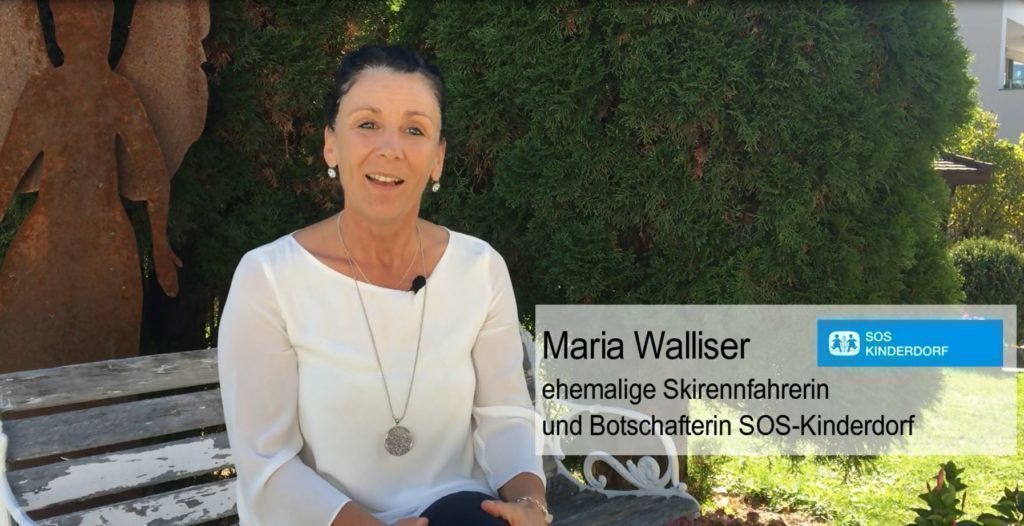 Maria Walliser répond aux questions de l'ONG SOS Villages d'Enfants.