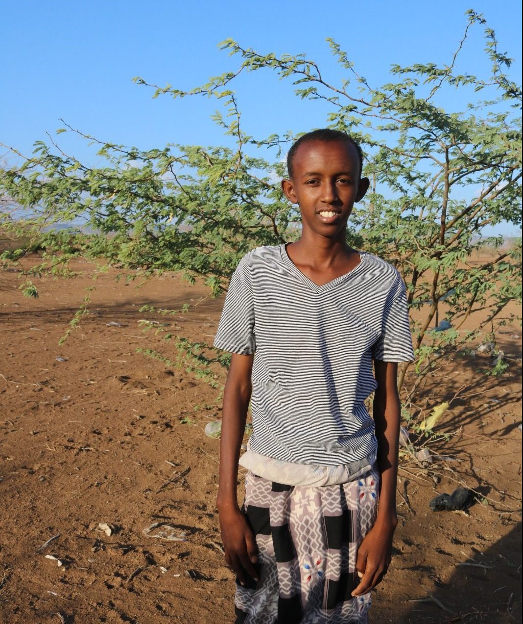 Tafari aus dem Familienstärkungsprogramm in Kelafo in Äthiopien.